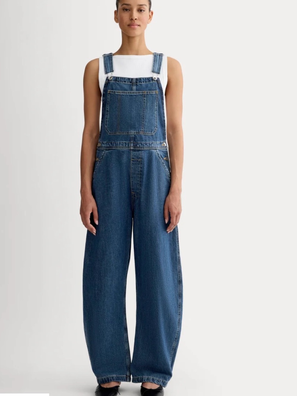Everlane THE CURVE OVERALL Barrel Overall Size XS